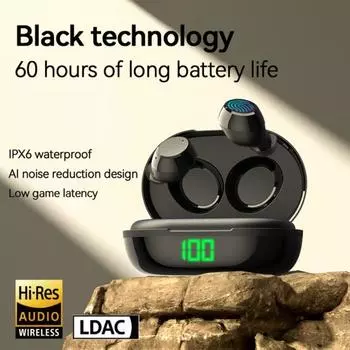 Наушники с поддержкой Bluetooth, шумоподавлением, беруши, быстрая передача, чистое качество звука, водонепроницаемость IPX6