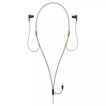 Наушники SONY Canal с шейным ремешком и шумоподавлением, с поддержкой Walkman, только коричневые MDR-NWN33ST