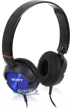 Наушники SONY герметичные синие накладные MDR-ZX300/L синий