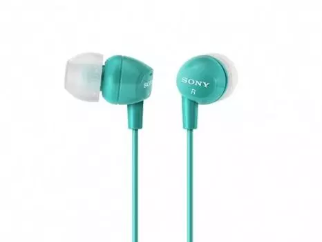 Наушники SONY канальные бирюзовые MDR-EX10LP/L