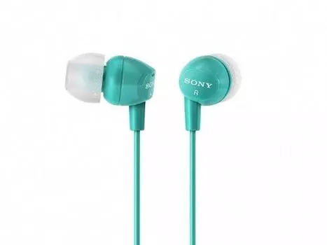 Наушники SONY канальные бирюзовые MDR-EX10LP/L