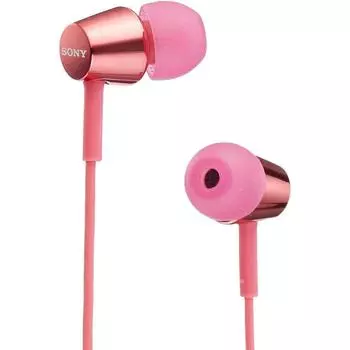 Наушники Sony MDR EX150IP In Line iPhone iPod iPad с пультом дистанционного управления и микрофоном розовые MDR EX150IP PI розовые