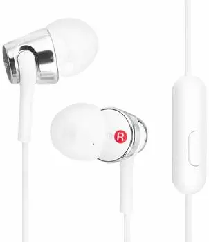 Наушники Sony MDR-EX155AP: Канального типа с пультом ДУ и микрофоном, белый MDR-EX155AP W