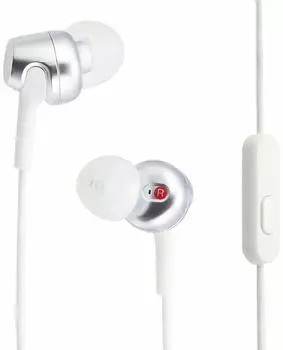 Наушники Sony MDR-EX255AP: Канального типа с пультом ДУ и микрофоном, белый MDR-EX255AP W