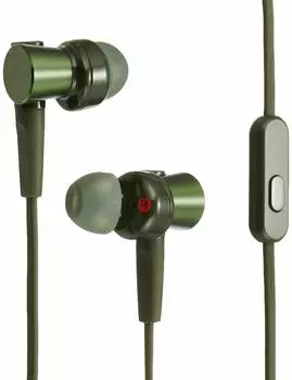 Наушники Sony с глубоким басом модель MDR-XB75AP: Канального типа с пультом ДУ и микрофоном Зеленый MDR-XB75AP G