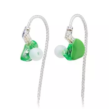 Наушники TINHIFI T1S с бериллиевым покрытием, HiFi-наушники с отсоединяемым посеребренным кабелем 2-контактного типа, наушники-вкладыши для сна, черные, зеленые, розовые, белые 0,05