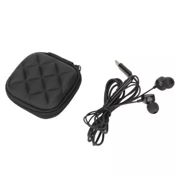 Наушники типа C, телефонные наушники с шумоподавлением, регулятор громкости, телефонные наушники-вкладыши для Huawei, черные чёрный