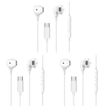 Наушники USB C Внутриканальные проводные наушники для iPhone 16/15 Pro Samsung Galaxy