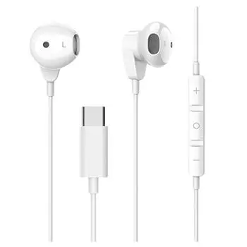 Наушники USB C Внутриканальные проводные наушники для iPhone 16/15 Pro Samsung Galaxy