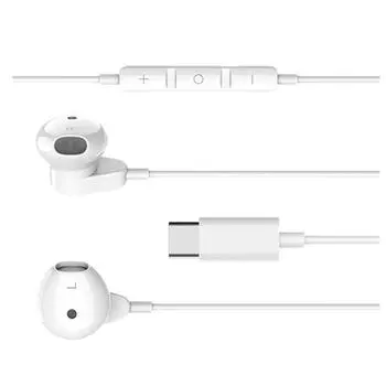 Наушники USB C Внутриканальные проводные наушники для iPhone 16/15 Pro Samsung Galaxy