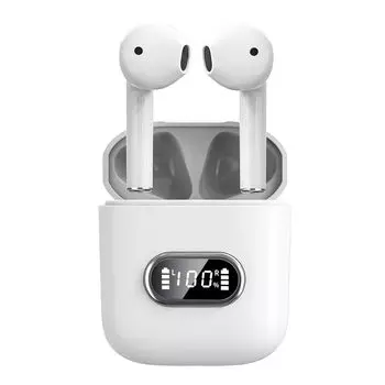 Наушники VEGOOS Bluetooth Беспроводные наушники Наушники Bluetooth Тип технологии Bluetooth Светодиодный дисплей Длительное воспроизведение музыки До 48 часов