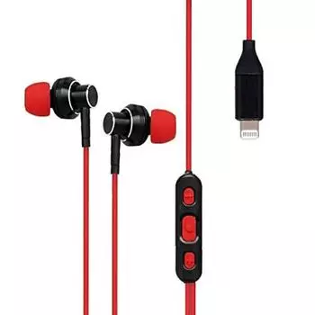 Наушники-вкладыши Air Jay MFI Certified Lightning Stereo с функцией микрофона и RB RB Multi-Recon HAL-ES2 HAL-ES2