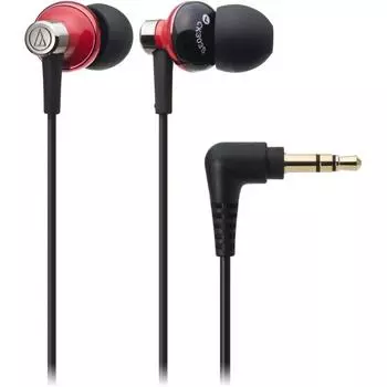 Наушники-вкладыши Audio Technica Ath Ck303s Rd Dynamic, красные