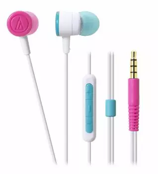Наушники-вкладыши Audio-Technica iPod/iPhone/iPad белые Crazy ATH-CKL220i WCZ