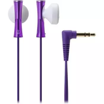Наушники-вкладыши Audio Technica Juicy Purple Ath J100 Pl Purple Without Remote