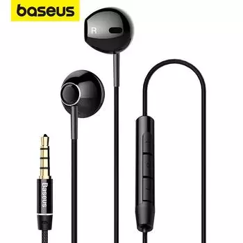 Наушники-вкладыши Baseus Enock H06 с боковым проводом