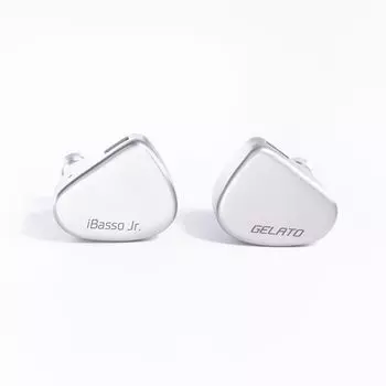 Наушники-вкладыши iBasso GELATO с динамическим драйвером, 10-миллиметровая большая диафрагма, проводные наушники, съемный наушник-монитор, 3 размера, нержавеющая сталь