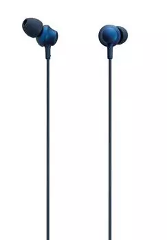 Наушники-вкладыши Panasonic Canal, совместимые с синим смартфоном/iPhone RP-TCM360-A синий