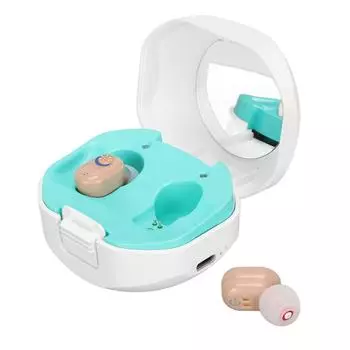 Наушники-вкладыши Слуховые аппараты Перезаряжаемый Шумоподавляющий Легкий Цифровой Усилитель Слуха для