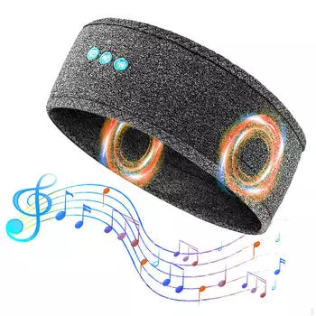 Наушники, вкладыши, устойчивые к поту, мягкая маска для глаз, беговая повязка на голову для тренировок и путешествий для мужчин