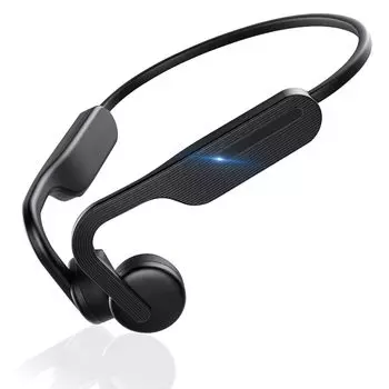 Наушники Wolfhowl с костной проводимостью и беспроводной костной проводимостью для открытой костной проводимости. 8 часов непрерывного тихого звука. Bluetooth 2 устройства.