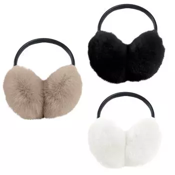 Наушники зимой, в холодную погоду, наушники для улицы, наушники для женщин и мужчин One Size чёрный