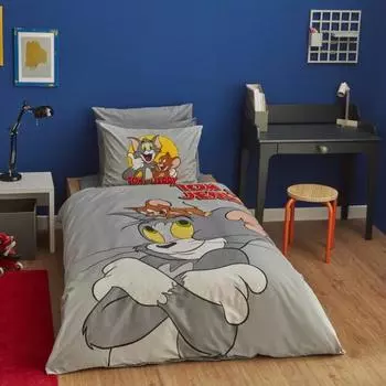 Nautica Home Karaca Home Tom and Jerry Friends Forever Хлопковый комплект пододеяльников