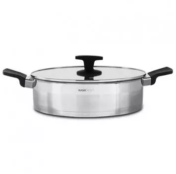 NAVA Acer 28 см - кастрюля из нержавеющей стали с крышкой