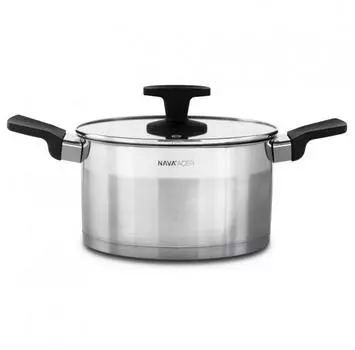 NAVA Acer 4,5 л - кастрюля из нержавеющей стали с крышкой