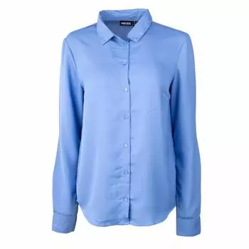 Nave Женская струящаяся рубашка стандартного кроя с длинными рукавами ШТУКИ