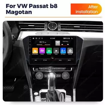 Navifly 2Din Android автомобильный радиоприемник мультимедийный плеер для Volkswagen VW Magotan Passat B8 2015-2025 IPS GPS навигация Carplay стерео