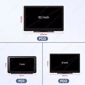 Navifly 7/9/10.1 inch Universal Central Control Smart Touch Screen Support Wireless Carplay Android Auto DSP BT WIFI Mirror Link