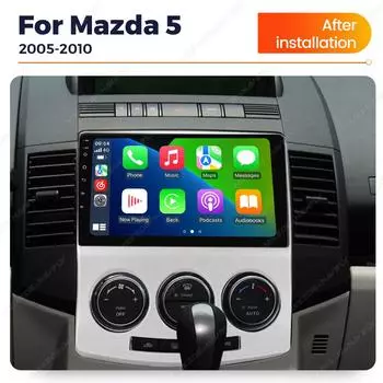 Navifly Android 2 Din автомобильный радиоприемник мультимедиа видеоплеер для Mazda 5 Mazda5 2005-2010 навигация GPS головное устройство Carplay WIFI DSP
