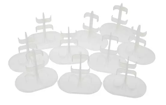 navire 10 Piece Set Doll Stand Doll Stand Exhibition Stand Accessories Suitable for Jenny, Licca, etc.