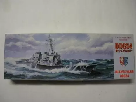 ВМС 7-й флот 15-я эскадра эсминцев DDG54 Curtis Wilber 1/700 США