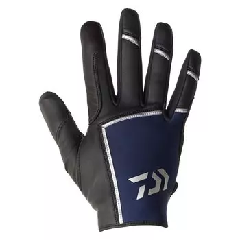 Navy L [Daiwa] Одежда/Перчатки DG-7124W тёмно-синий