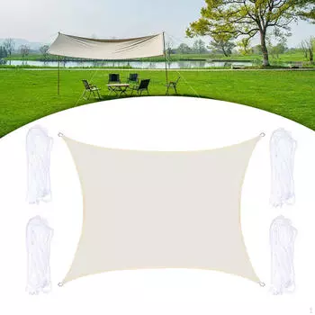 Навес для патио и сада бежевый