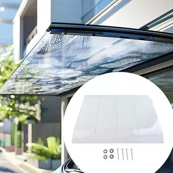 Навес для тентов и дверей с винтами PC Board для наружного использования 40cmx35cm