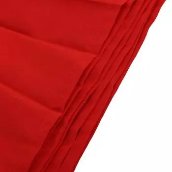 Навес для зонта для патио, водостойкий, с защитой от ультрафиолета, полиэстер, сменный верхний чехол для зонта для двора 2.3m / 7.5ft красный