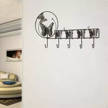 Навесная вешалка для одежды для организации пространства в прихожей Apricot Leaves