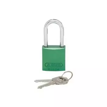 Навесной замок Panduit High Security для блокировки с длинной дужкой, зеленый (Замок навесной) ПСЛ-7ГР-ЛС зелёный