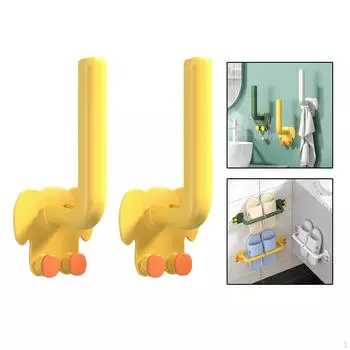 Навесные крючки для полотенец и пальто — эффективное решение для хранения жёлтый