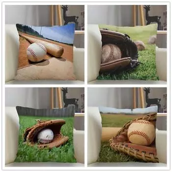 Наволочка бейсбольная квадратная на молнии 40x40cm