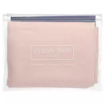 Наволочка Clean Skin Club, Clean Sleep, с ионами серебра, нежно-розовая, 1 шт.