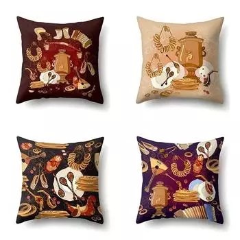 Наволочка для еды Офисный поясничный диван 40x40cm