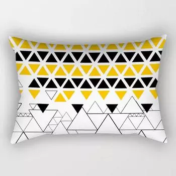 Наволочка для подушки, чехол для подушки, украшение для дома, популярная желтая машина, горячая распродажа, диван в виде ананаса, высокое качество, 1 шт., 30*50 см, лист