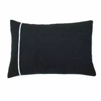 Наволочка для подушки Imabari Towel Idesola Pile 45x90 см, черная чёрный