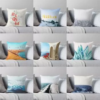 Наволочка для украшения дома, офисное сиденье, гостиная, диван, наволочка для отеля, наволочка из персиковой кожи 45x45 см 40x40cm