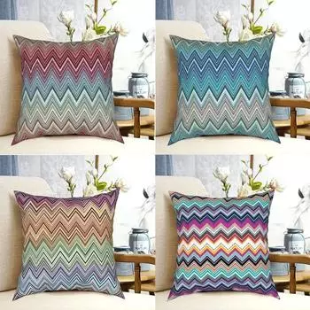 Наволочка домашней формы с узором на молнии, декоративная накидка для чехла на подушку автомобильного сиденья 40x40cm