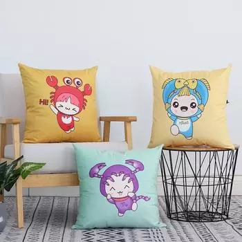 Наволочка «Двенадцать созвездий» для украшения общежития, офиса, гостиной, дивана, дома, наволочка 40x40cm